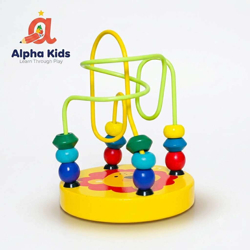 Bead Maze Educational Toy for Kids – Fun Learning & Motor Skills Activity (Assorted Colors)
